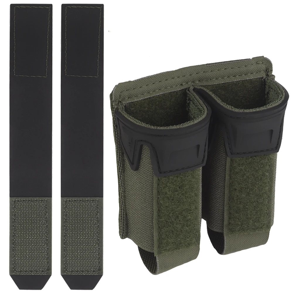 Portacargadores doble MOLLE camuflaje táctico liberación rápida