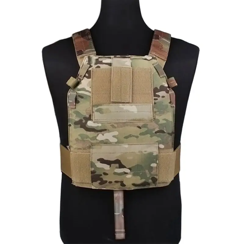 Emersongear LBT6094 estilo SLICK soporte de placa media chaleco táctico de caza combate al aire libre entrenamiento Airsoft nailon de liberación rápida - imagen 5