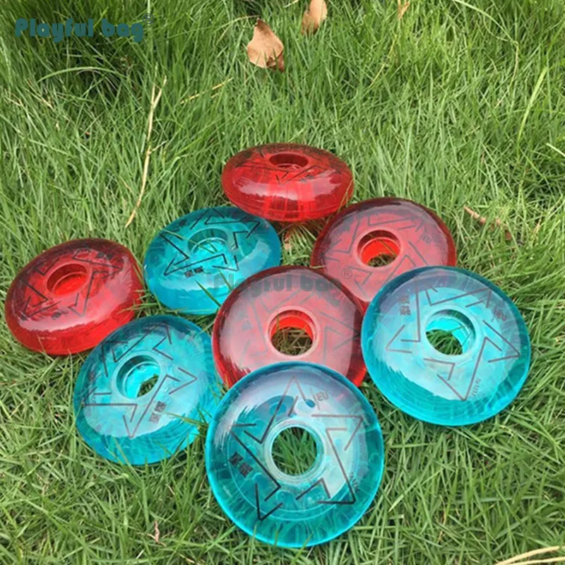 Patines de PU de 72 76 y 80MM, ruedas deportivas para patinaje, accesorios para zapatos, AMB157 - imagen 4