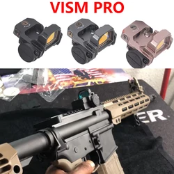 NcSTAR VISM Flip Dot Pro plegable Flip Up punto rojo/verde óptico reflejo mira telescópica de caza compatible con riel de 20mm G17 MOS RM espaciador