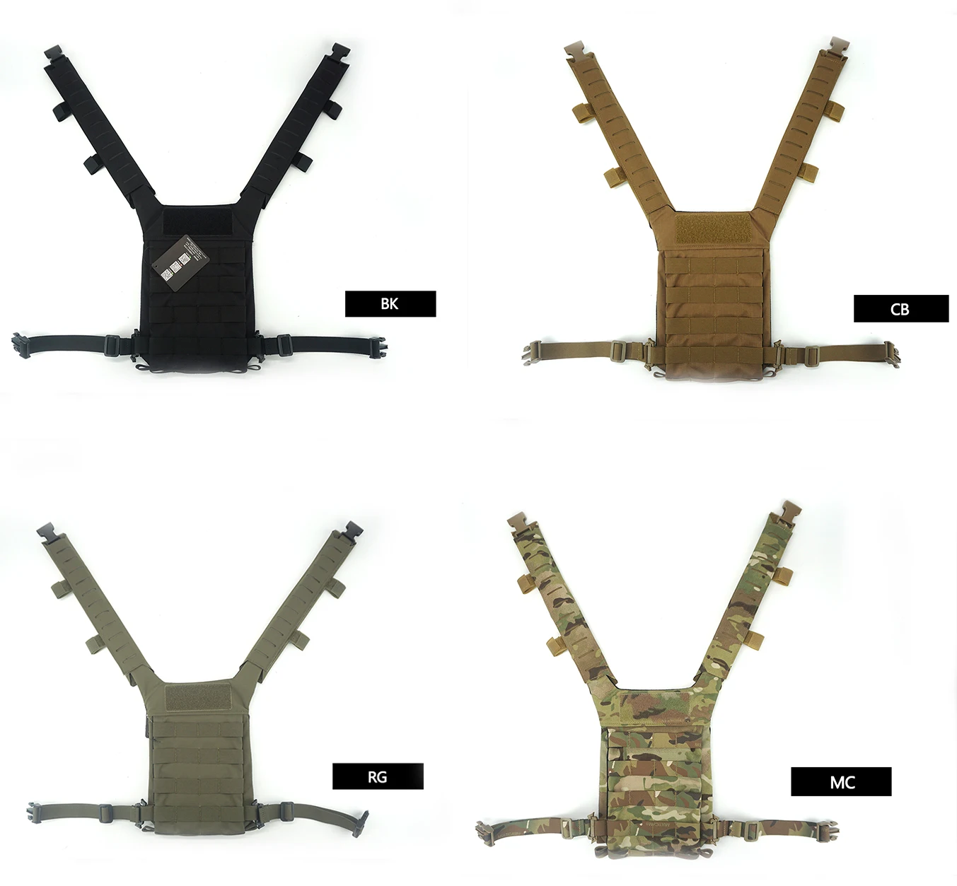 Fondo MOLLE estilo correas colgantes en el pecho de camuflaje serie DMGear ss d3 - imagen 4