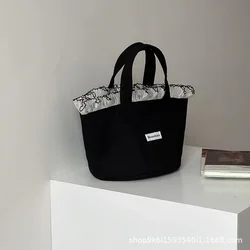 Bolsa de lona portátil con encaje, gran capacidad para senderismo