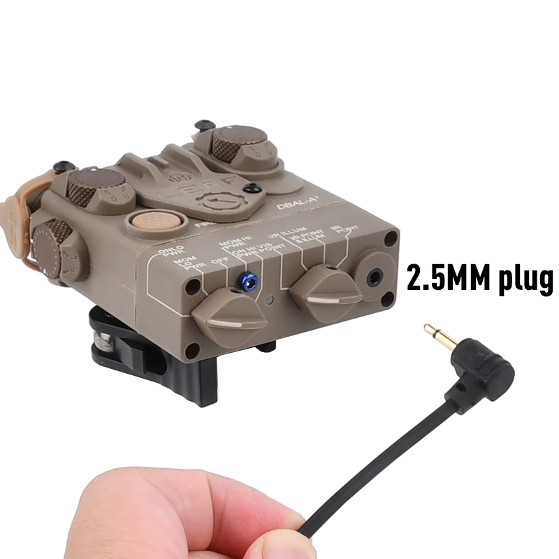 WADSN linterna táctica M600C M600 PEQ 15 L3 NGAL DBAL A2 MAWL PERST 4 RAID OGL MAWL C1 CQBL 1 arma M300A M300 linterna SF - imagen 2