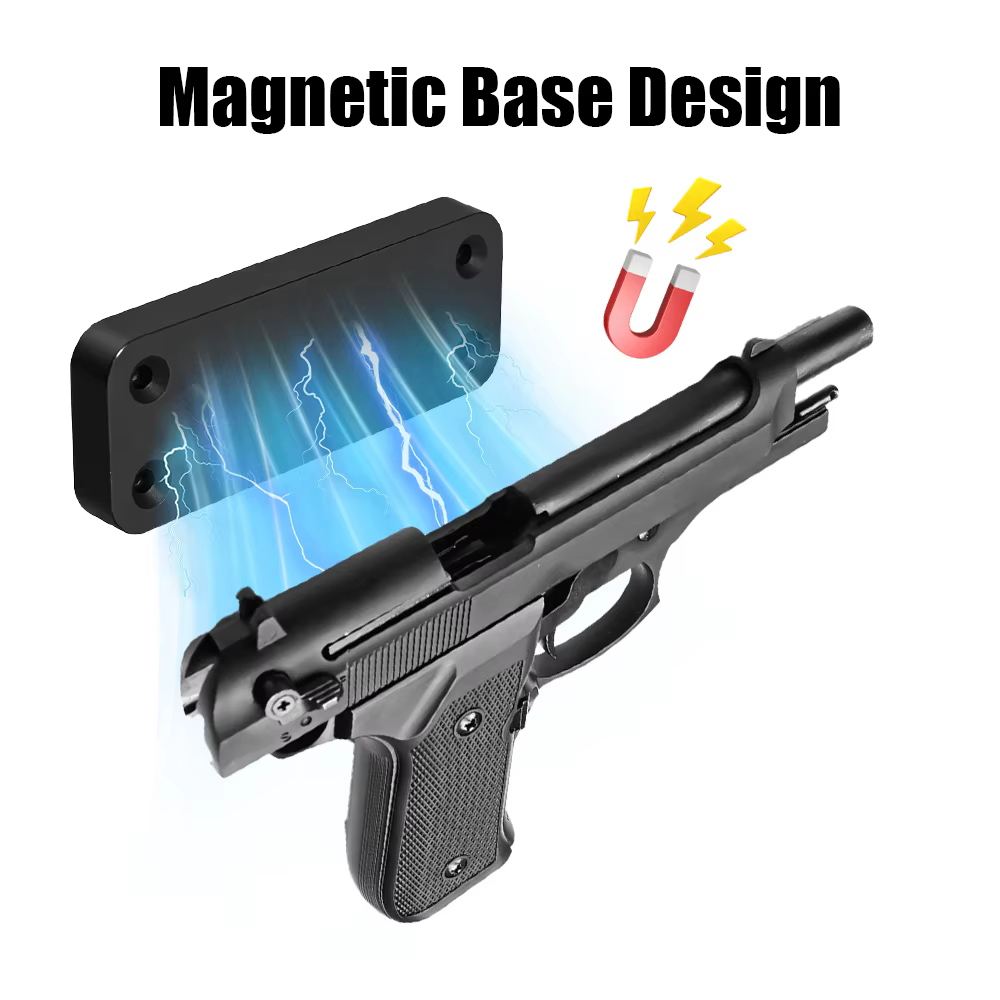 Soporte magnético para pistola con revestimiento de goma - imagen 5