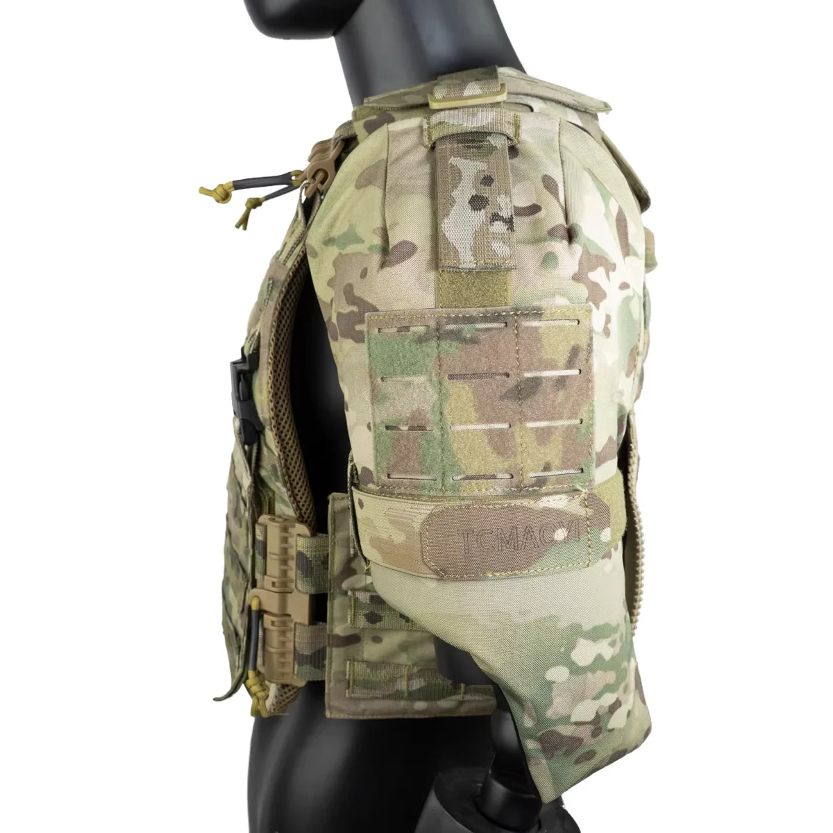 Chaleco táctico de caza, protector de hombro, funda de expansión, Kit de extensión de protector de brazo multifuncional extraíble Universal - imagen 2