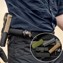 Cinturón táctico, cubierta de herramienta de alta elasticidad, cinturón de 38-40mm, transporte oculto, cuchillos EDC, cuchillos plegables, funda para linternas
