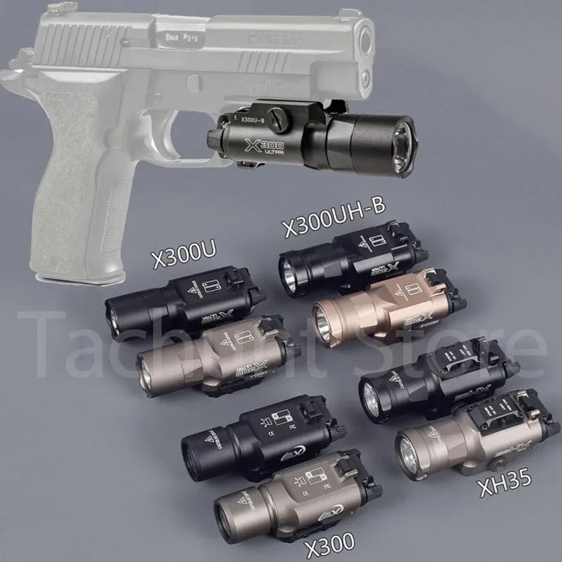 SureFire X300 linterna táctica con láser verde y rojo Picatinny - imagen 5