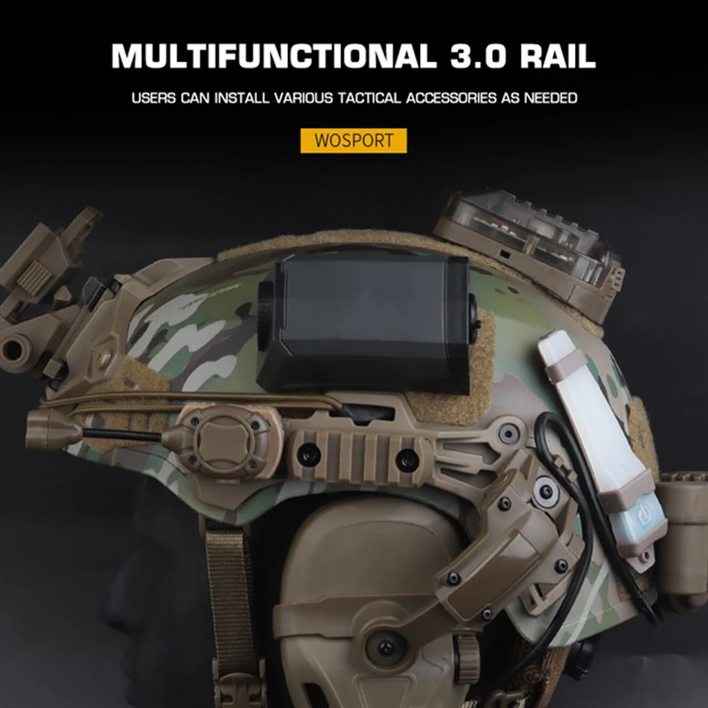 Wendy-casco de seguridad táctico grueso, 3,0, estándar - imagen 4