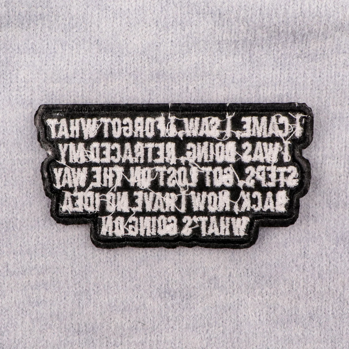 Parches con citas divertidas para ropa, parches bordados para planchar en TDAH para ropa, accesorio de apliques de rayas DIY - imagen 5