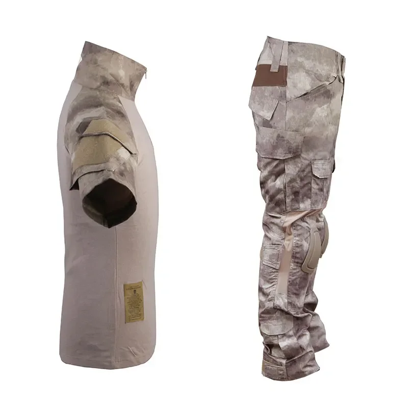 Emersongear versión de verano conjunto de combate uniforme ropa trajes camisas pantalones con rodilleras ropa de caza en EM6918 - imagen 5