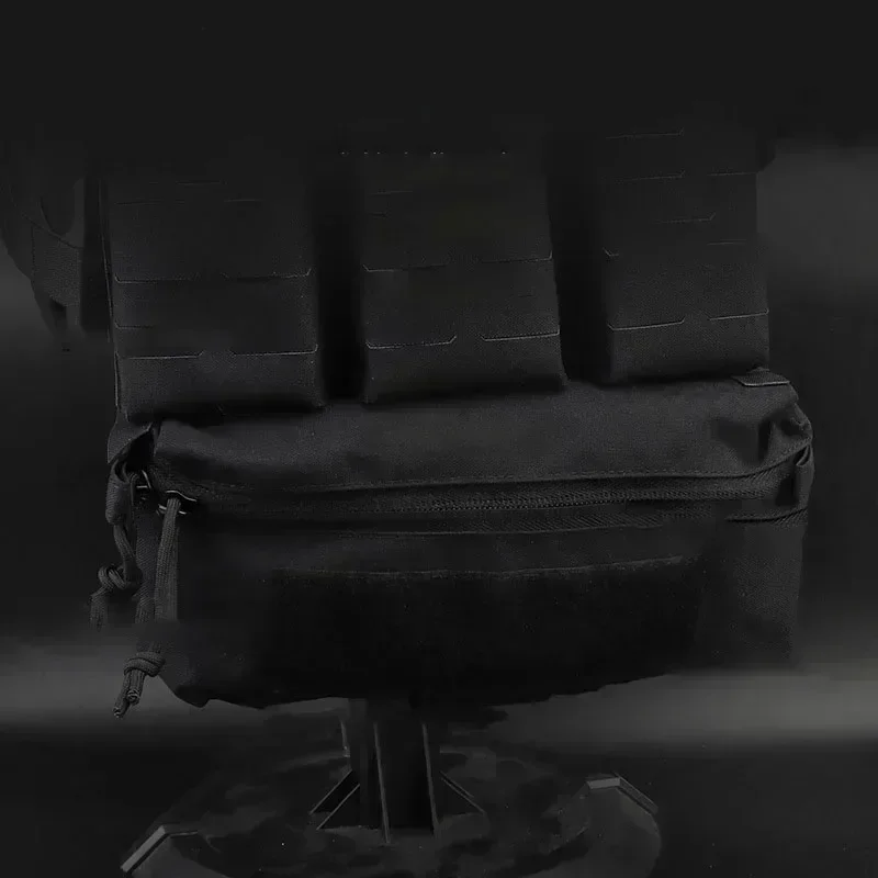 Bolsa táctica Mini riñonera de descarga Abdominal para almacenamiento portador de placa JPC CPC - imagen 3