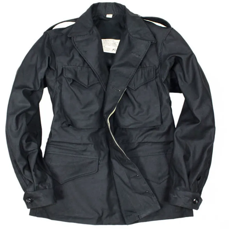 Chaqueta M43 - Modelo negro con capucha