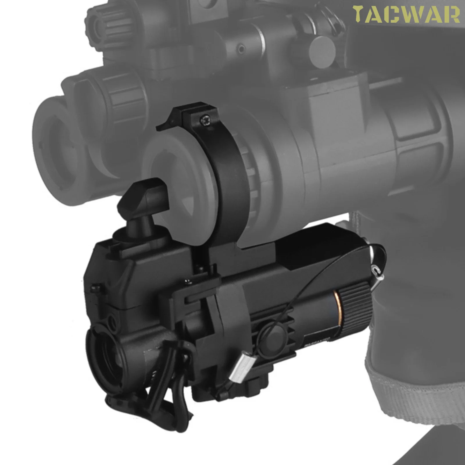 Modelo simulado de visión nocturna de fusión térmica para modelo PVS-7/14/15/18/23/31/22/24/26 GPNVG-18, sin función NVG para Cosplay Airsoft