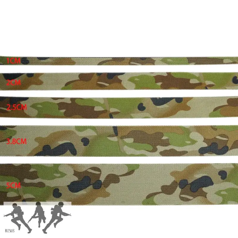 AMCU nuevo camuflaje australiano correas molle IRR infrarrojo reflectante retardante de llama DIY mochila táctica correa de cinturón - imagen 4