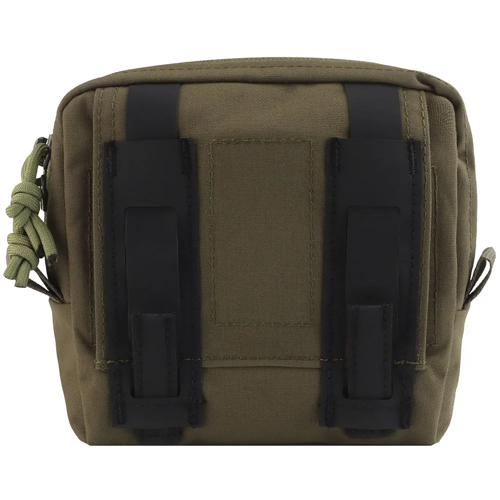 Bolsa táctica GP de uso General MOLLE 6x6x3, bolsa de engranajes para Airsoft, cinturón de combate, chaleco de caza con paquete acolchado de espuma EVA protectora - imagen 3