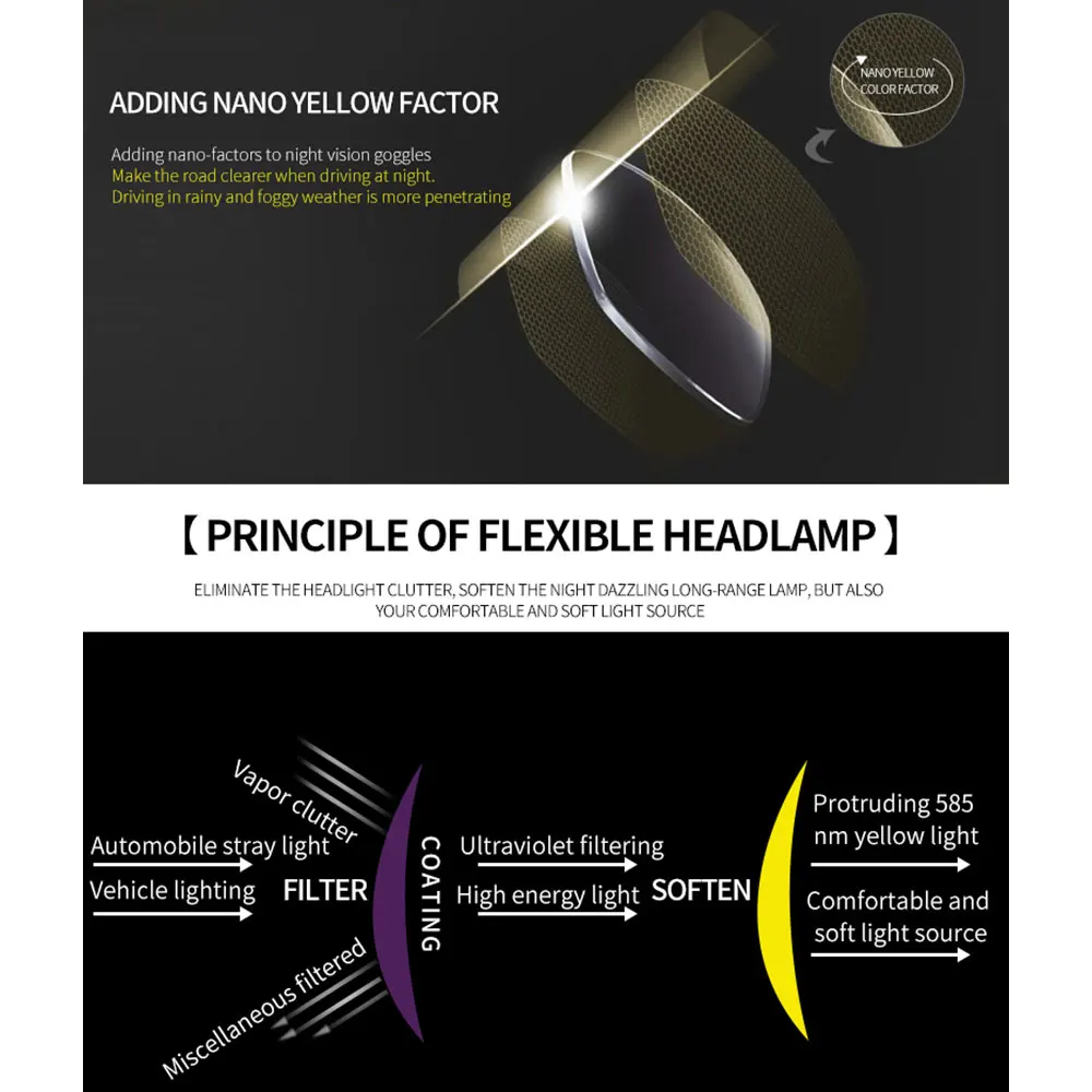 JSJM-Gafas de sol polarizadas clásicas para hombre, lentes fotocromáticas para conducir, pescar, visión nocturna, novedad - imagen 5