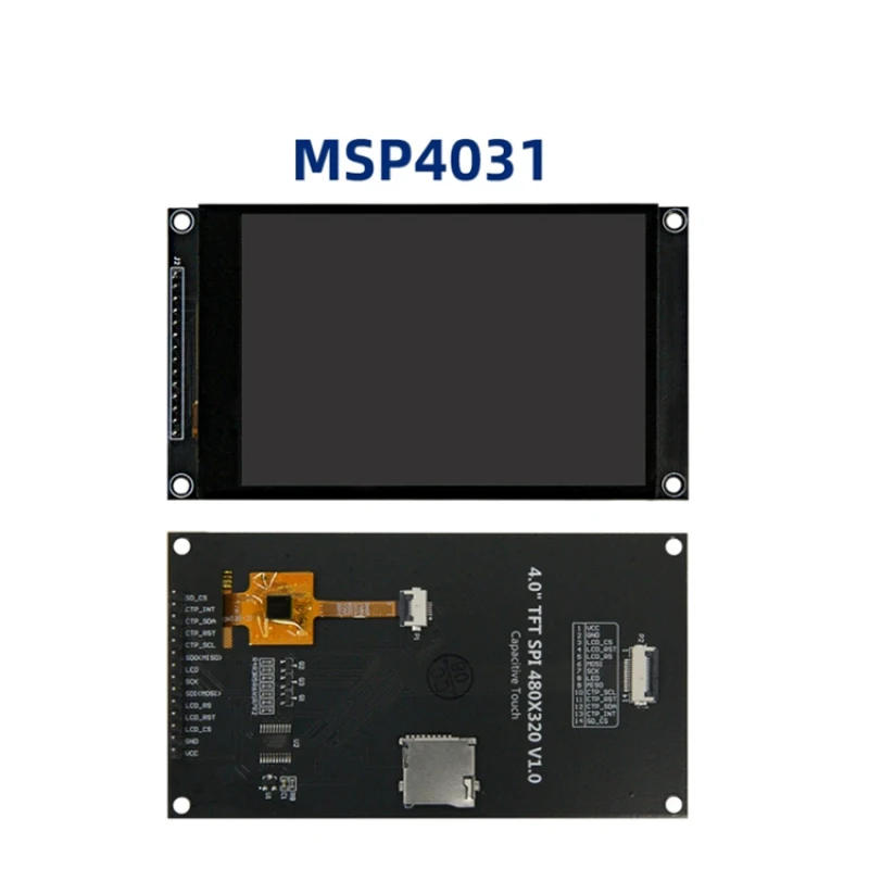 Módulo de pantalla táctil capacitiva LCD TFT serial SPI de 4,0 pulgadas, soporte 320*480 para Arduino - imagen 3