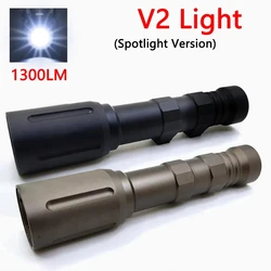 Linterna táctica LED V2 1000 lúmenes – Montaje Picatinny