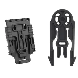 Plataforma MOLLE universal con sistema QLS para funda táctica