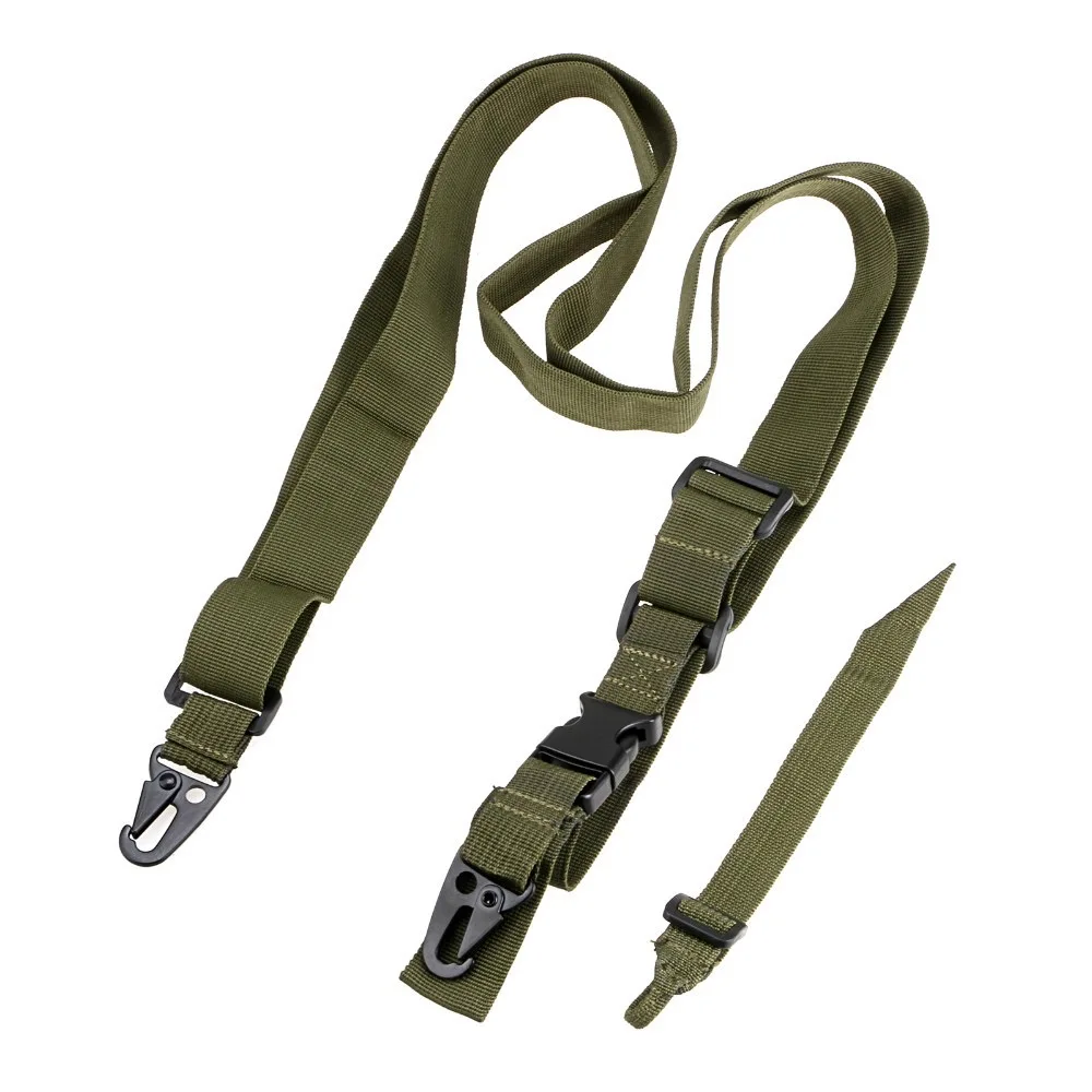 Correa táctica de hombro bungee ajustable con hebilla QD pistola