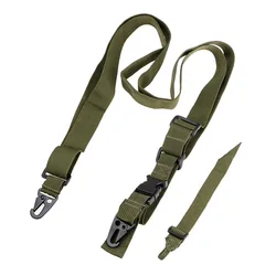 Correa táctica de hombro bungee ajustable con hebilla QD pistola