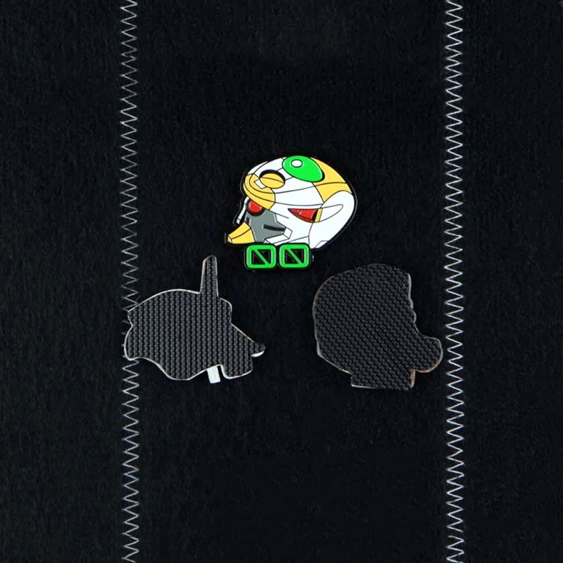 Parches de Metal EVA del nuevo siglo Warrior, primera máquina 00/01/02, insignia táctica para ropa, decoración de mochila con gancho - imagen 5