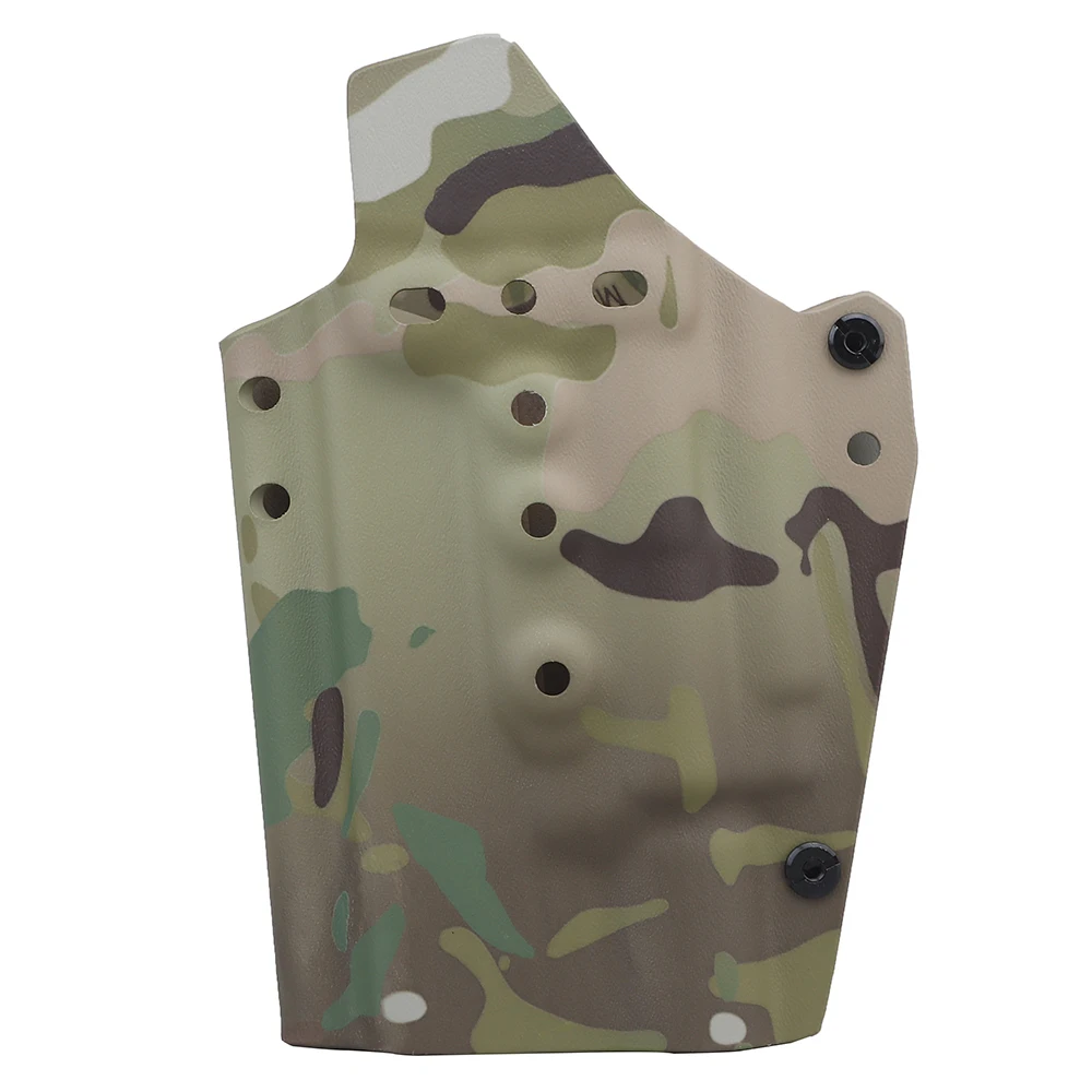 Funda Kydex para Glock 17/19/19x/45 Compatible con G-X400, funda para pistola, plataforma de transporte de cintura, funda de liberación rápida - imagen 4