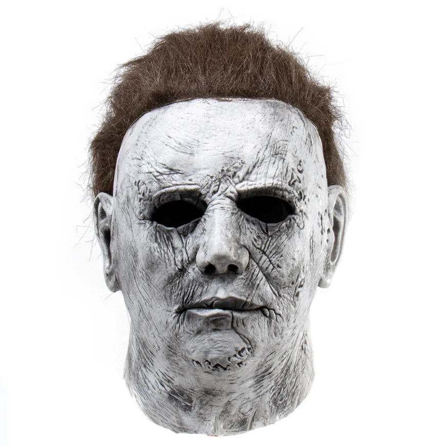 Máscara de Halloween Michael Myers Killer Mask Horror Cosplay látex Horror máscaras de miedo carnaval mascarada fiesta disfraz Prop