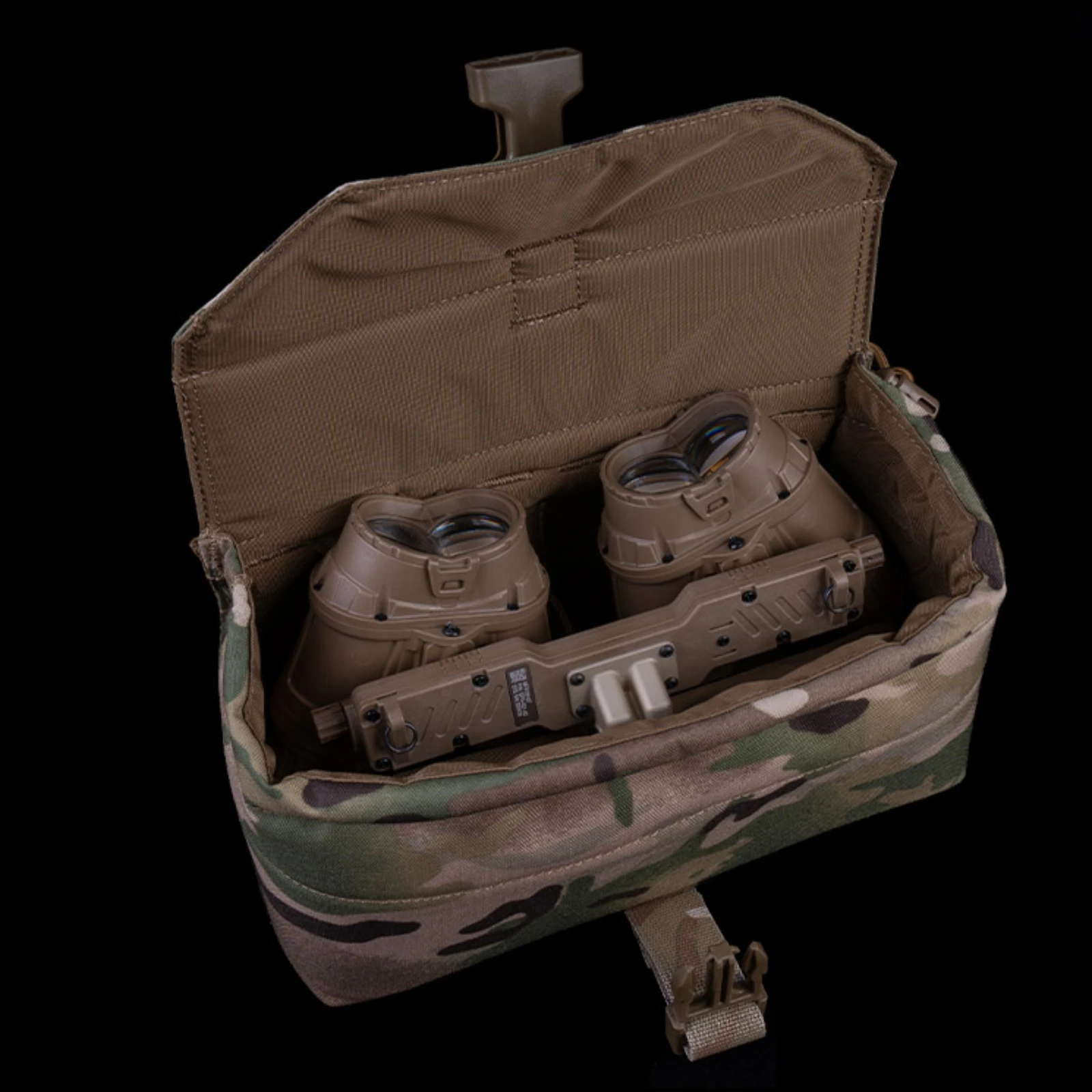 Bolsa táctica GPNVG 18 NVG, Estuche de transporte de visión nocturna de suelo panorámico acolchado MOLLE para tiro Airsoft, caza, Cosplay - imagen 4