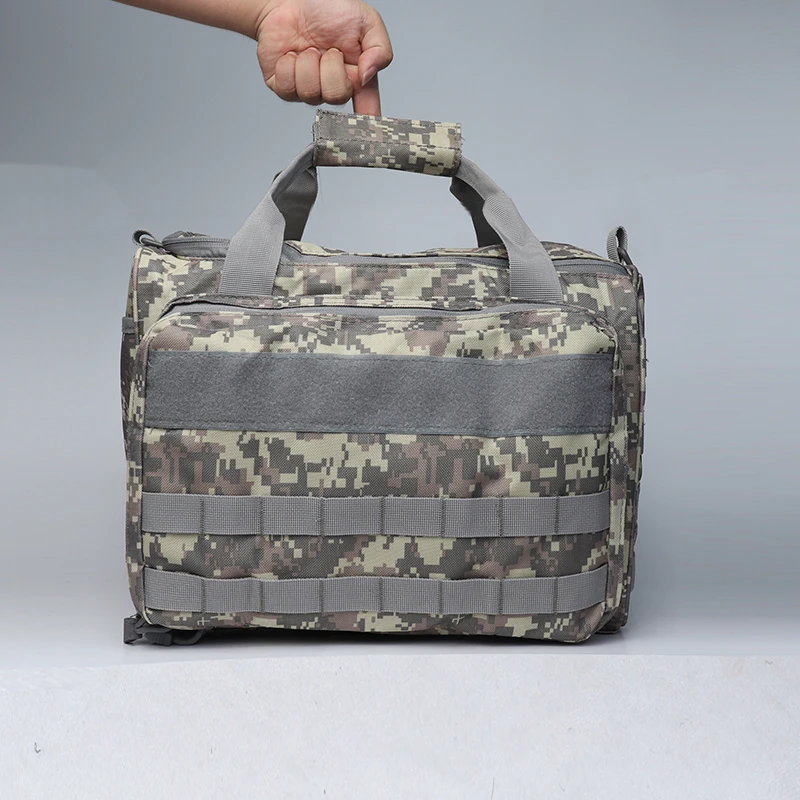 Bolsa de almacenamiento de rango de pistola táctica, accesorios de caza y tiro, funda para pistola de francotirador Molle, bolsa de Camping para entrenamiento deportivo al aire libre - imagen 2