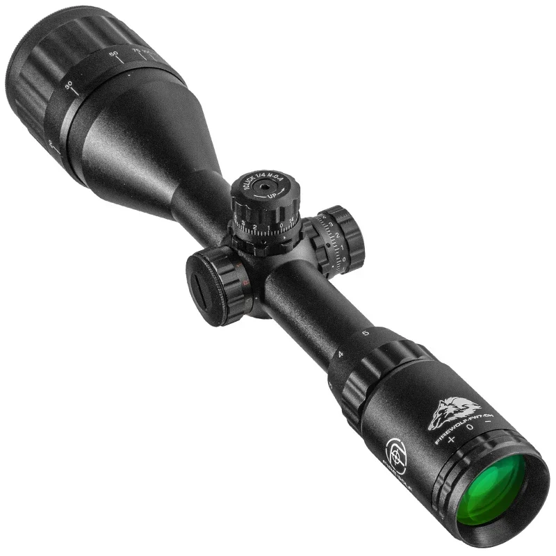 Fire Wolf Mira Telescópica 3-9X50 Punto Iluminado para Rifle - imagen 4