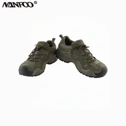 Botas tácticas militares de corte bajo al aire libre Zapatos de escalada para senderismo de verano