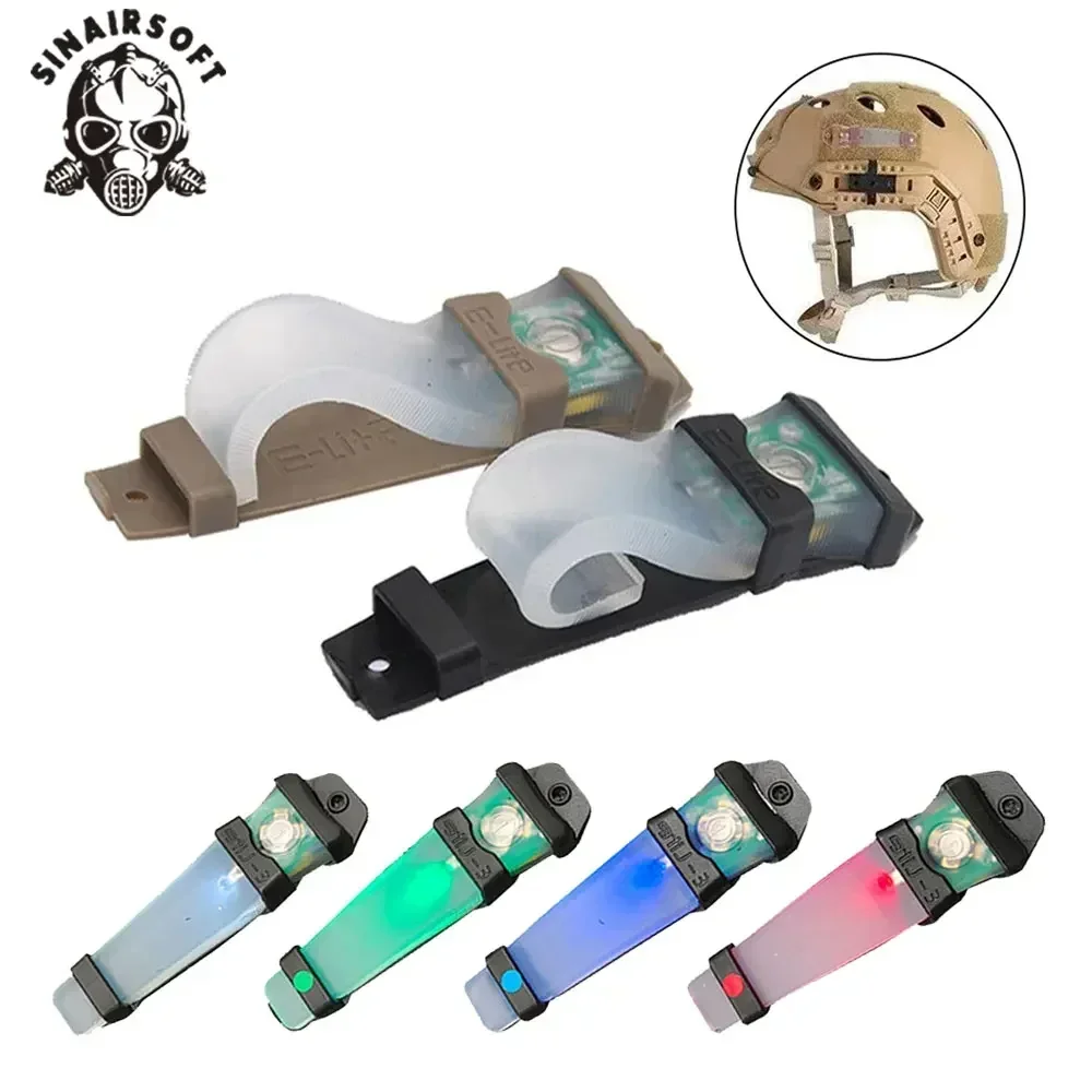 Casco táctico FMA, luz intermitente de seguridad, estroboscópica IR, equipo impermeable para exteriores, luz de señal de supervivencia, lámpara para senderismo y ciclismo - imagen 2