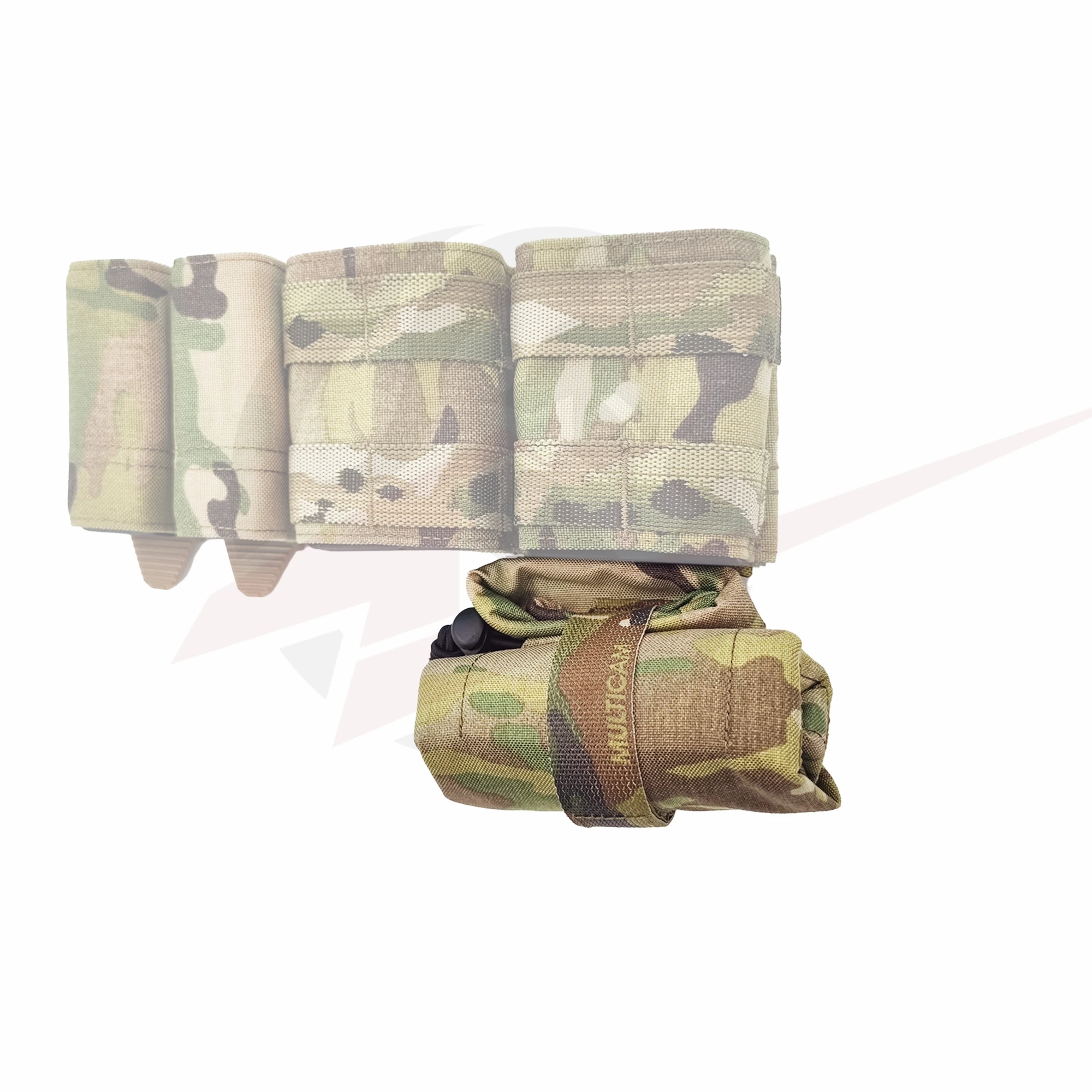 Bolsa de almacenamiento plegable con sistema táctico MOLLE, bolsa de caída para caza al aire libre, bolsa de reciclaje de revistas - imagen 5