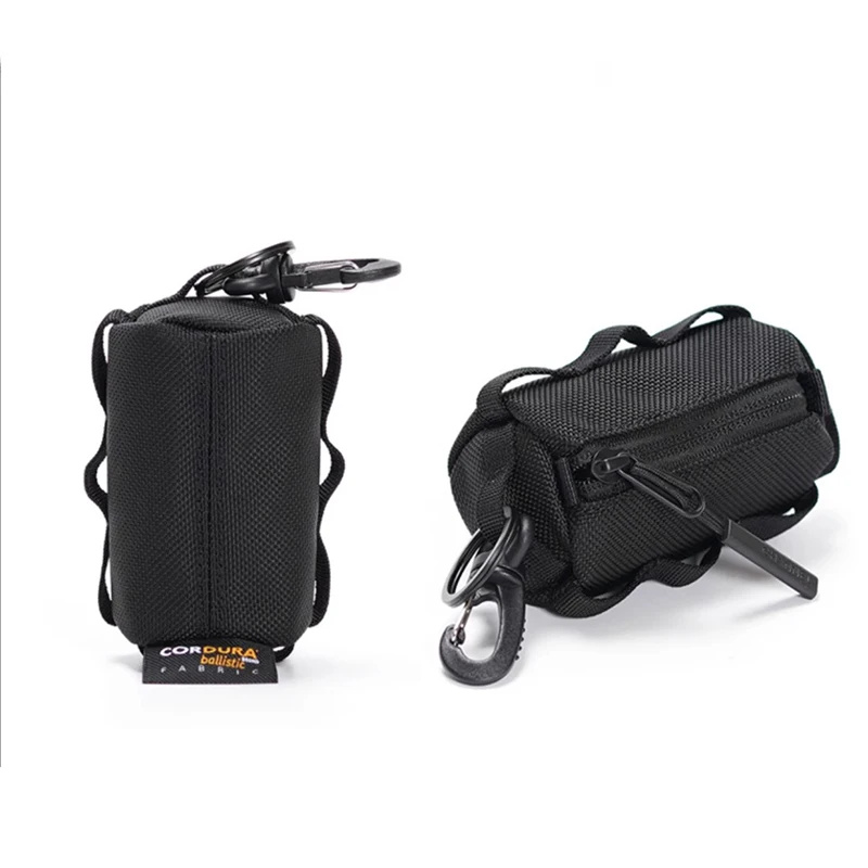 Bolsa colgante funcional de nailon balístico EDC, Mini bolsa de barril redonda - imagen 3