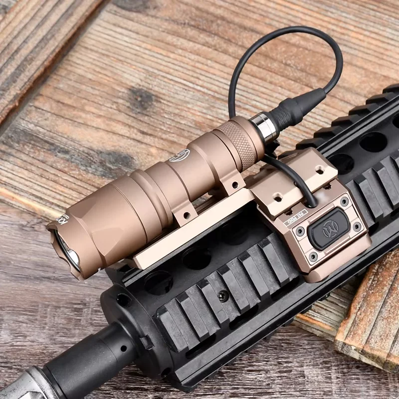 Linterna táctica Airsoft Surefir M600C M300A Scout SF M600 LED luz blanca M300 lámpara para arma de caza compatible con riel Picatinny de 20MM - imagen 5