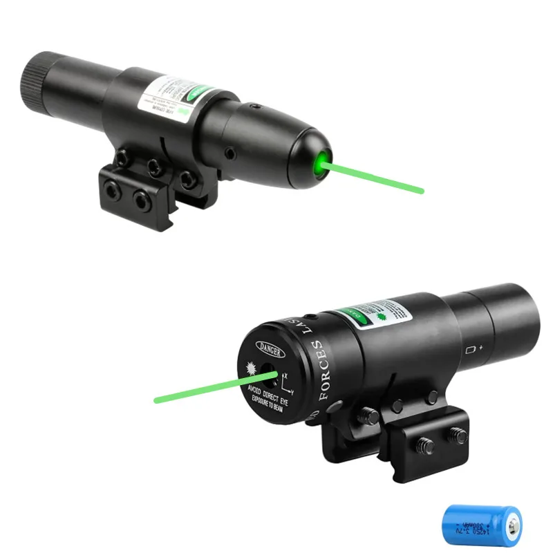 Mini mira láser táctica de punto rojo con batería recargable, interruptor remoto de mira láser de montaje en riel Picatinny de 11mm y 20mm - imagen 5