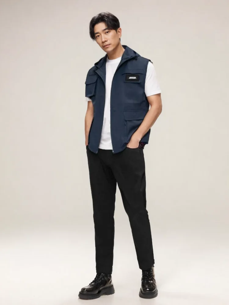 Chaleco y sombrero de herramientas para exteriores, chaleco delgado de secado rápido, suelto, informal, primavera y verano - imagen 5