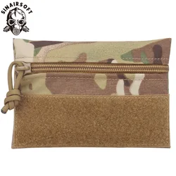Bolsa táctica modular Micro para chaleco – Compacta pecho MOLLE camuflaje