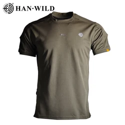 HAN WILD Camiseta Táctica de Secado Rápido