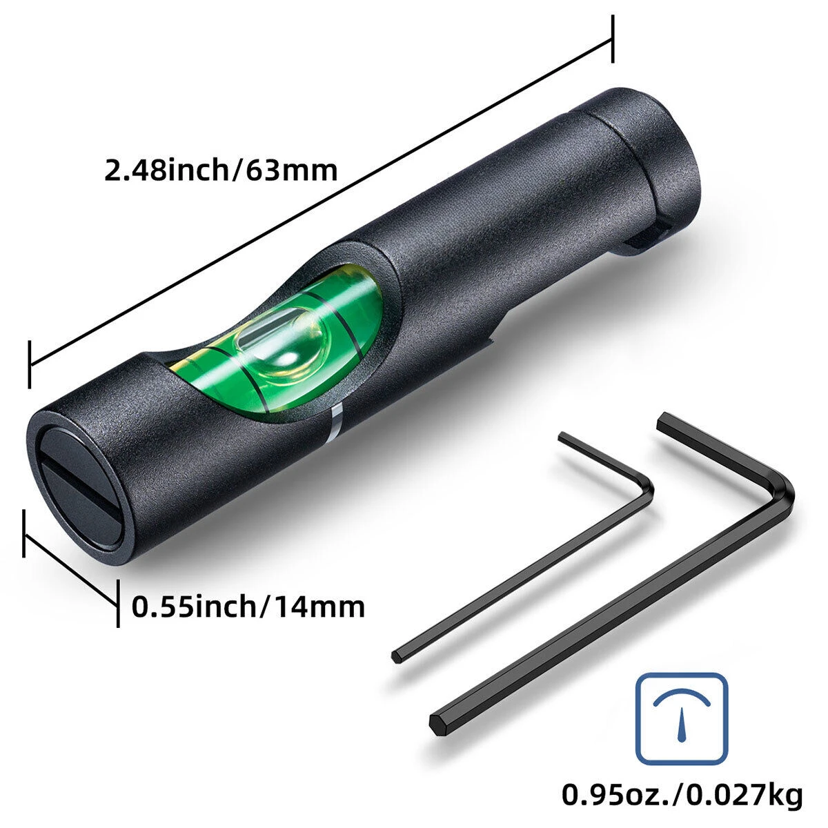 Anillo de 1 "/30/34mm, nivel de burbuja + riel Picatinny de 11MM/20MM, accesorios de caza de nivelación - imagen 2