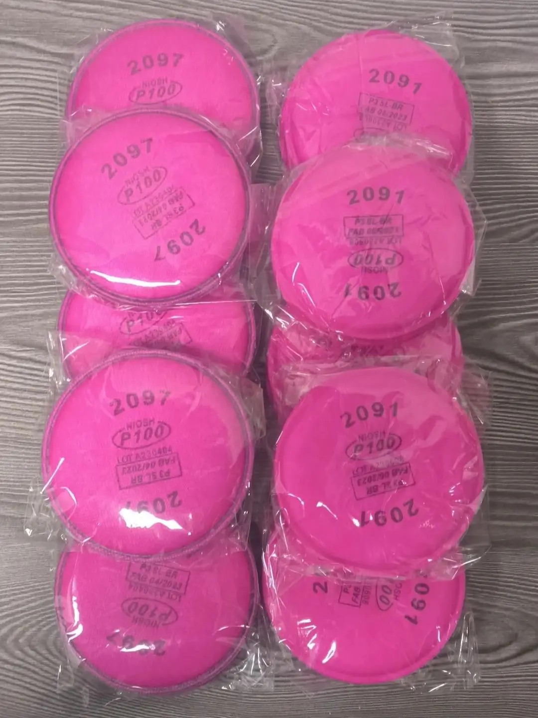 Filtro de partículas P100 para mascarilla, respirador para 3m 2097/2091 6200 6800 Series, accesorio industrial para pintura de carpintero, espray, 7502 - imagen 3