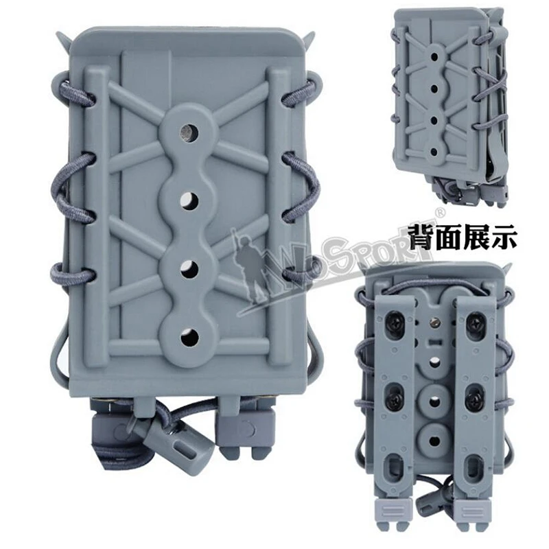 Bolsas tácticas mejoradas para revistas de 5,56mm/7,62mm, funda para Rifle, bolsa Mag, cinturón Molle portátil, bolsa Mag para caza - imagen 2