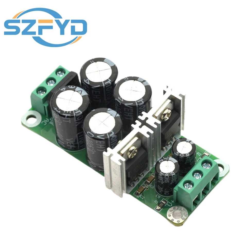 Placa de filtro rectificador, amplificador operativo, fuente de alimentación, placa de alimentación Dual, presión estable frontal positiva y negativa, 12V/15V - imagen 3