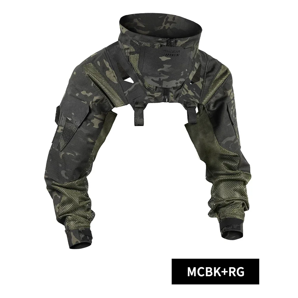 DMgear-ropa táctica de camuflaje de manga larga, uniforme de combate, transpirable, cómodo, Compatible con aparejo de pecho táctico - imagen 4