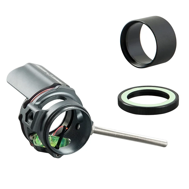 Topoint-mira de arco compuesta TP8750, 2X/4X/6X/8X, visión antirreflejos transparente 7075, accesorios de aluminio para tiro con arco - imagen 5