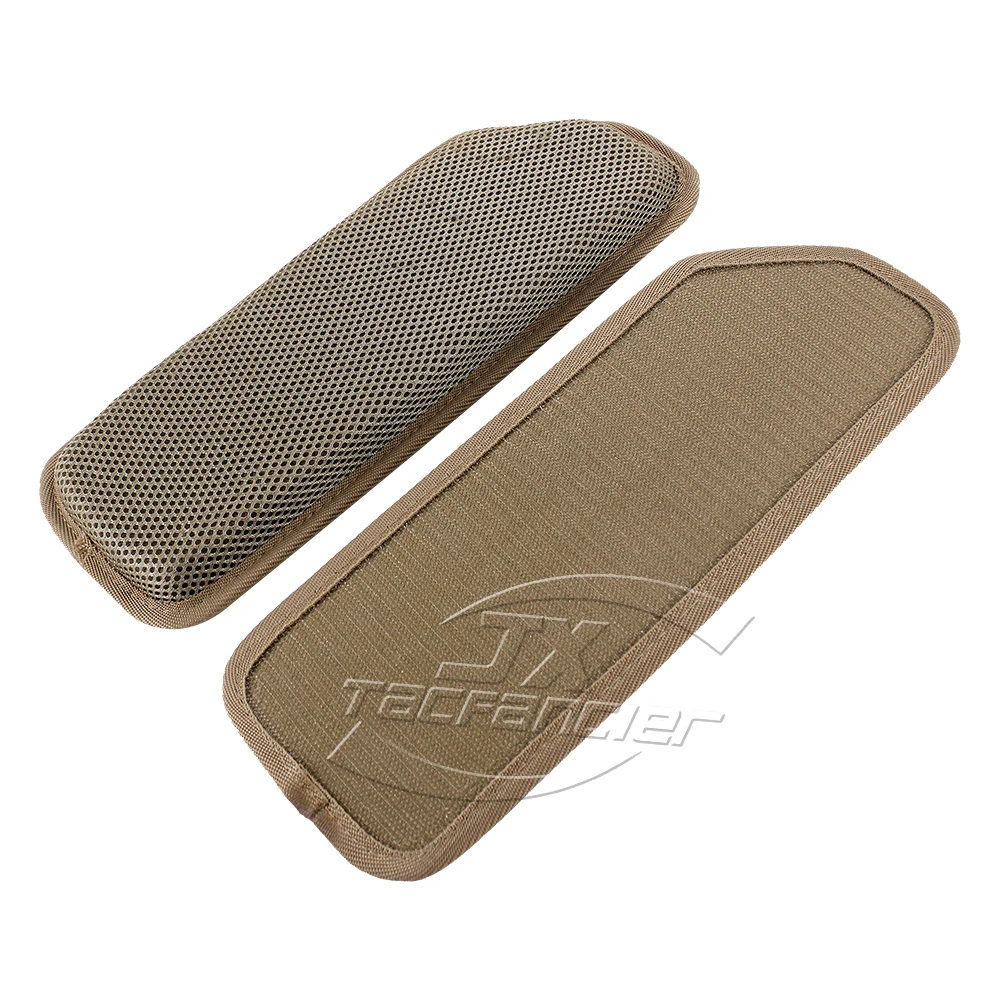 Almohadilla para chaleco táctico, placa de malla de espuma EVA, cojín acolchado, deflector suave, gancho y bucle, accesorios para chaleco de caza - imagen 2