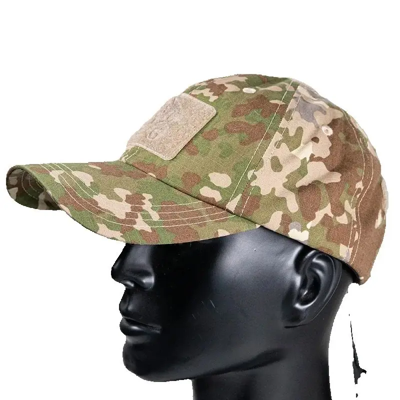 Gorra táctica camuflaje Ban nailon y algodón antirojo - imagen 4