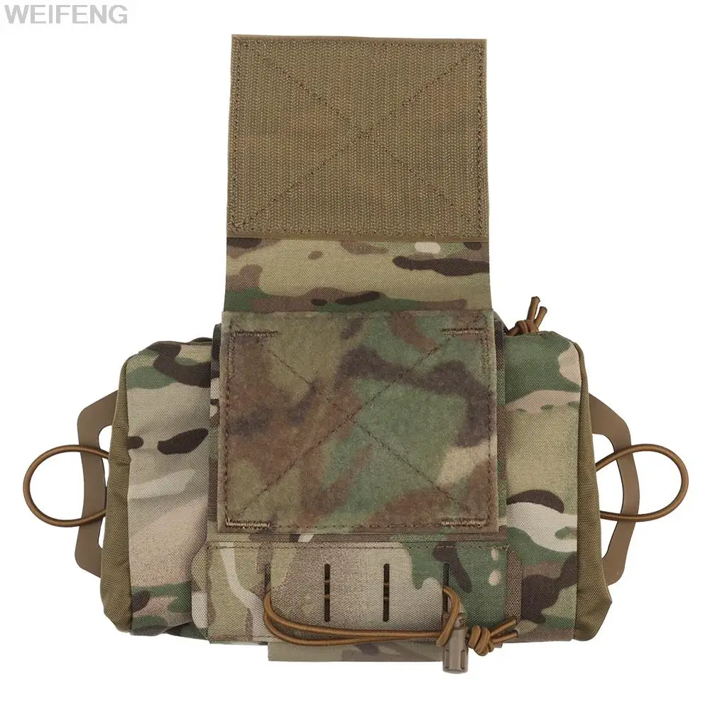 IFAK chaleco táctico de primeros auxilios, bolsa colgante EDC de despliegue rápido, Kit médico para acampar, caza, emergencia - imagen 2