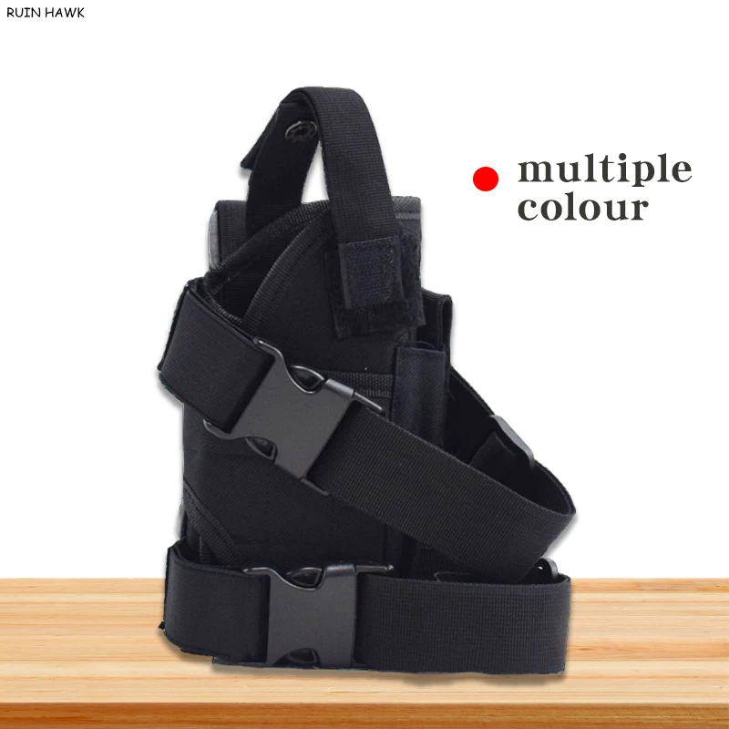 Cubierta Universal de pierna Tornado para exteriores, funda Nilong para pistola militar, accesorios Glock 17 Beretta M9, cubierta táctica para pistola - imagen 2